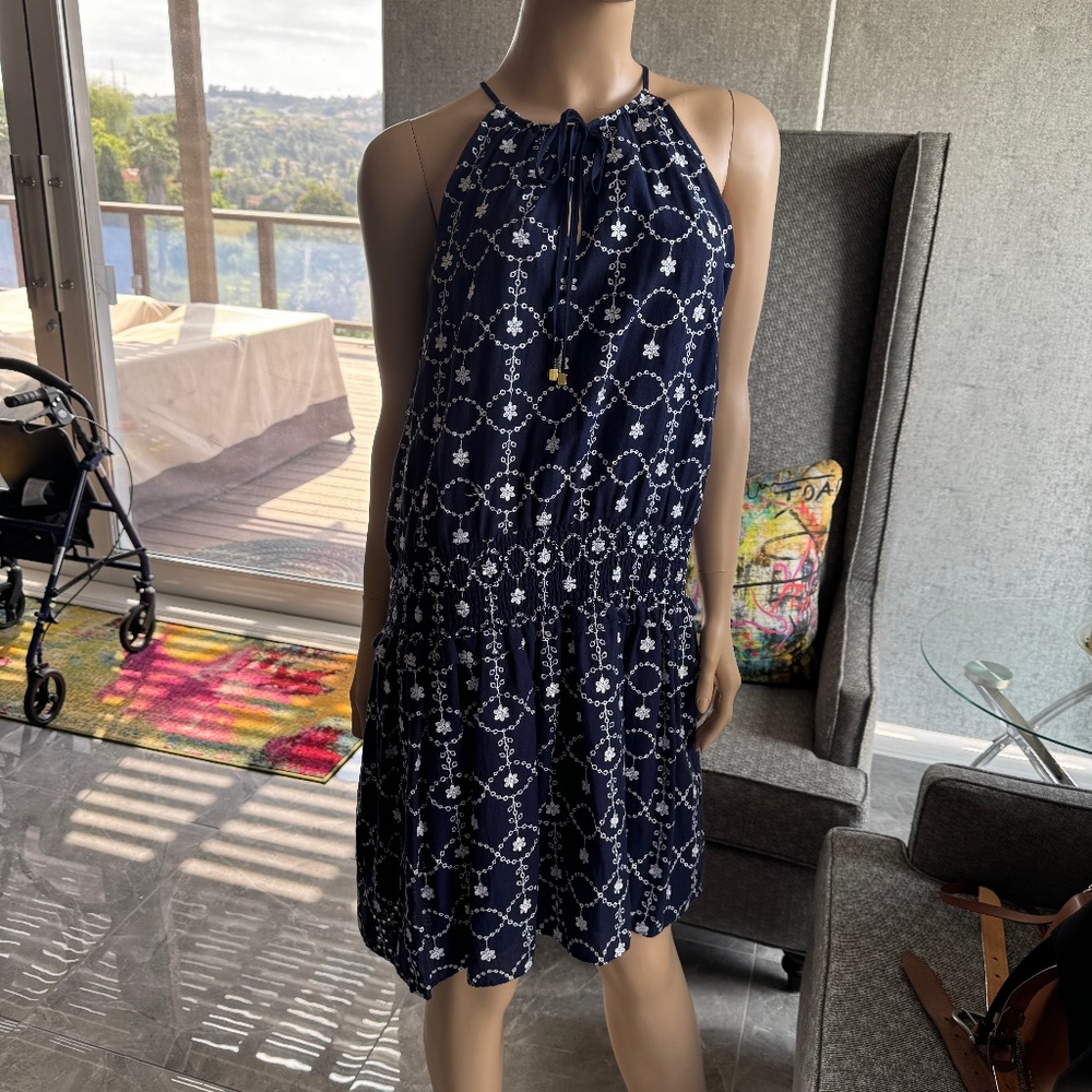 Michael Kors Sleeveless sun Dress, DROP WAIST  P5